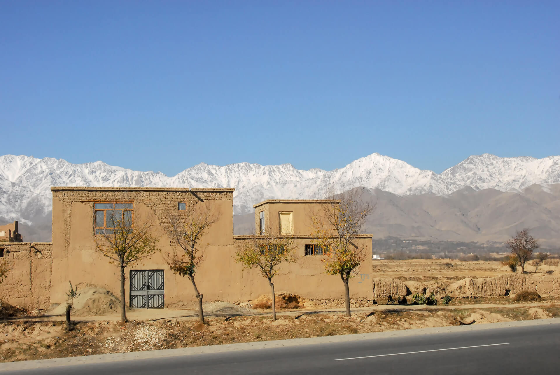 montagnes en afghanistan